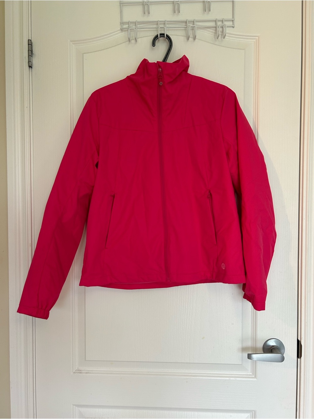 Mondetta Bright Pink Full-Zip Utility Jacket